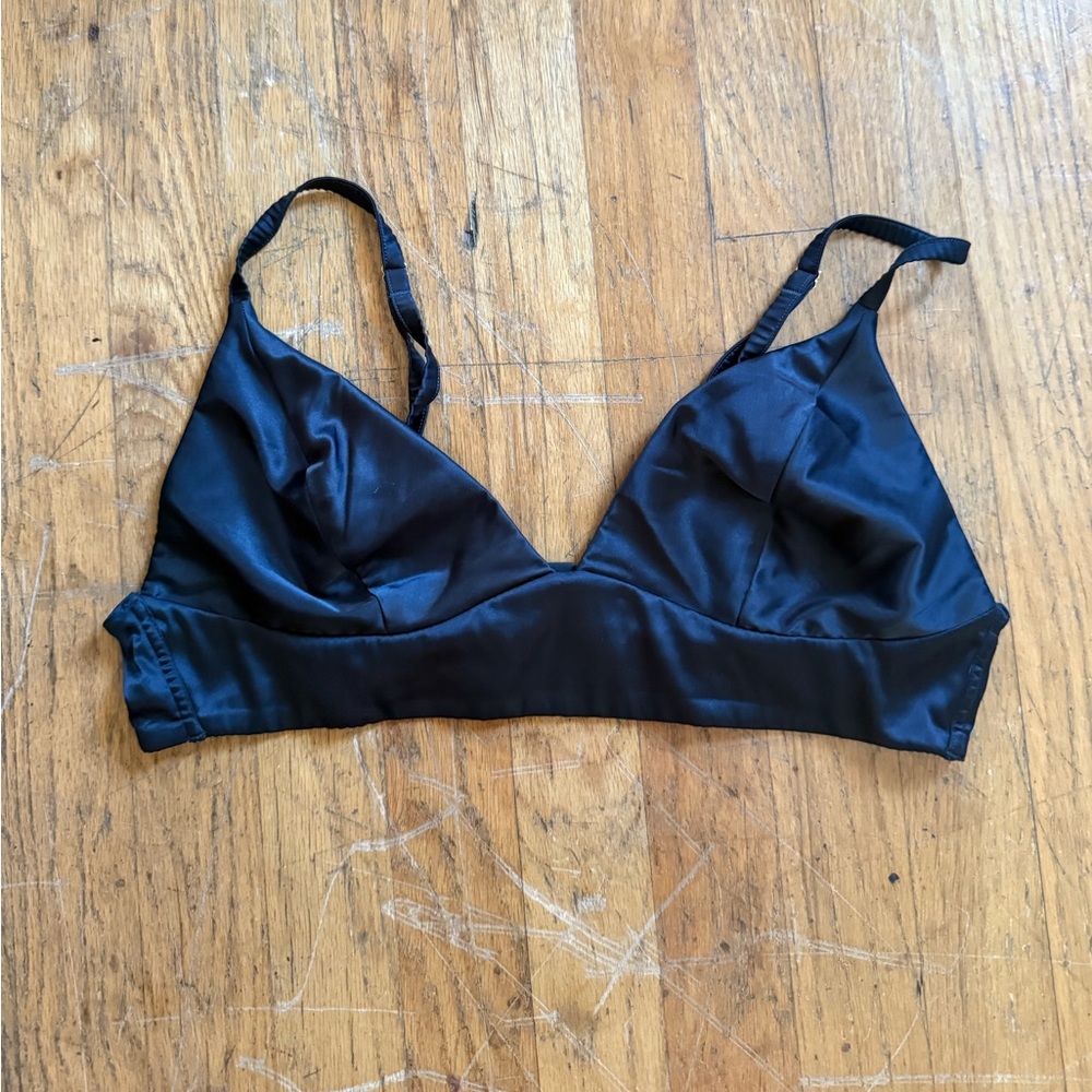 Parade black bra bralette Sz Large